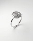 Classic Disc Ring | 925 Silver